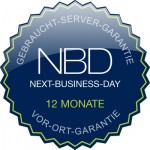 12 Monate Gebraucht-Server-Garantie mit Vor-Ort-Service