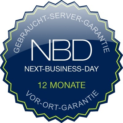 12 Monate Gebraucht-Server-Garantie mit Vor-Ort-Service