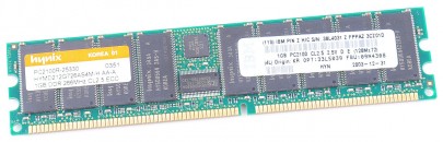 IBM 1 GB DDR RAM Modul ECC PC2100R CL2.5 - IBM 09N4308