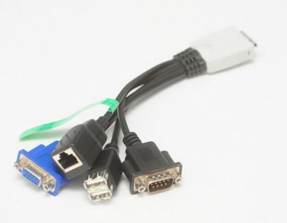 HP Blade Server CROSSOVER CABLE 358201-001 DIRECT PC to iLO