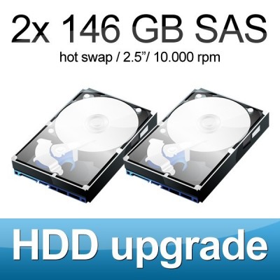 HDD-Upgrade auf 2x 146 GB