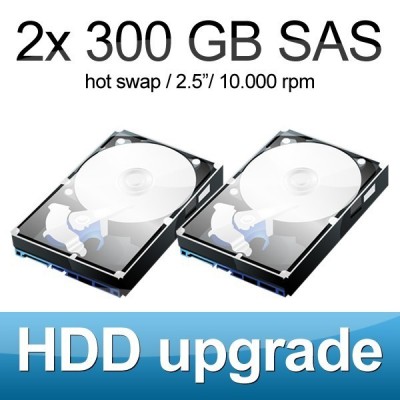 HDD-Upgrade auf 2x 300 GB