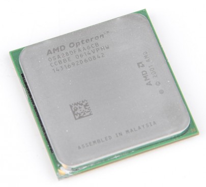 AMD OPTERON 280 OSA280FAA6CB Dual Core CPU / 2x 2.4 GHz / 2x 1 MB L2 / Socket 940