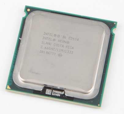 INTEL XEON E5430 SLANU Quad Core CPU 4x 2.66 GHz / 12 MB L2 / 1333 MHz FSB / Socket 771