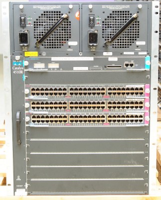 Cisco Catalyst 4510R Switch inkl. 3x WS-X4448-GB-RJ45 + WS-X4516