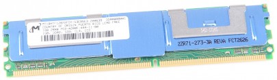 Micron RAM Modul 1 GB 2Rx8 PC2-4200F-444-11-B0 ECC