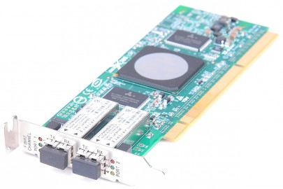QLogic QLA2462 Dual Port FC Karte 4 Gbit/s PCI-X - low profile