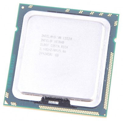 INTEL XEON L5530 SLBGF Quad Core CPU 4x 2.4 GHz / 8 MB Cache / Socket 1366