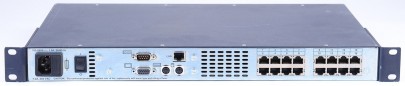AVOCENT DSR 2161 16 Port KVM OVER IP ETHERNET SWITCH 520-247-001 2 PORT LOCAL