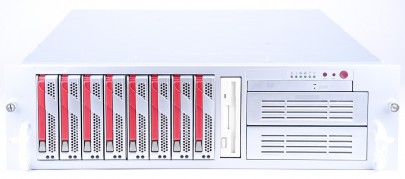 Supermicro 19" Server SYS-6035B-8R 2x Intel Xeon E5345 Quad Core 2.33 GHz / 16 GB RAM / 296 GB SCSI