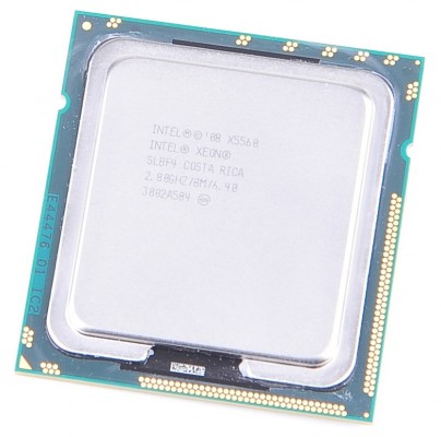 Intel Xeon Quad Core CPU X5560 2.8 GHz / 8 MB / Socket 1366 / SLBF4