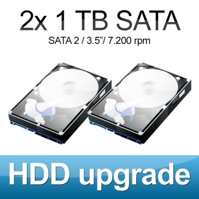 HDD-Upgrade auf 2x 1 TB