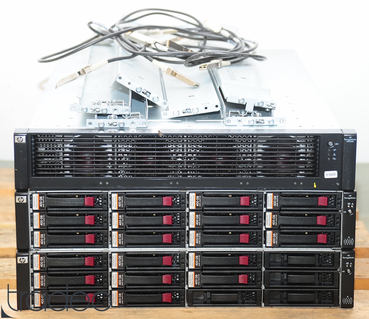 HP EVA4400 Storage System mit 8 TB 20x 400 GB inkl. Lizenzen eBay