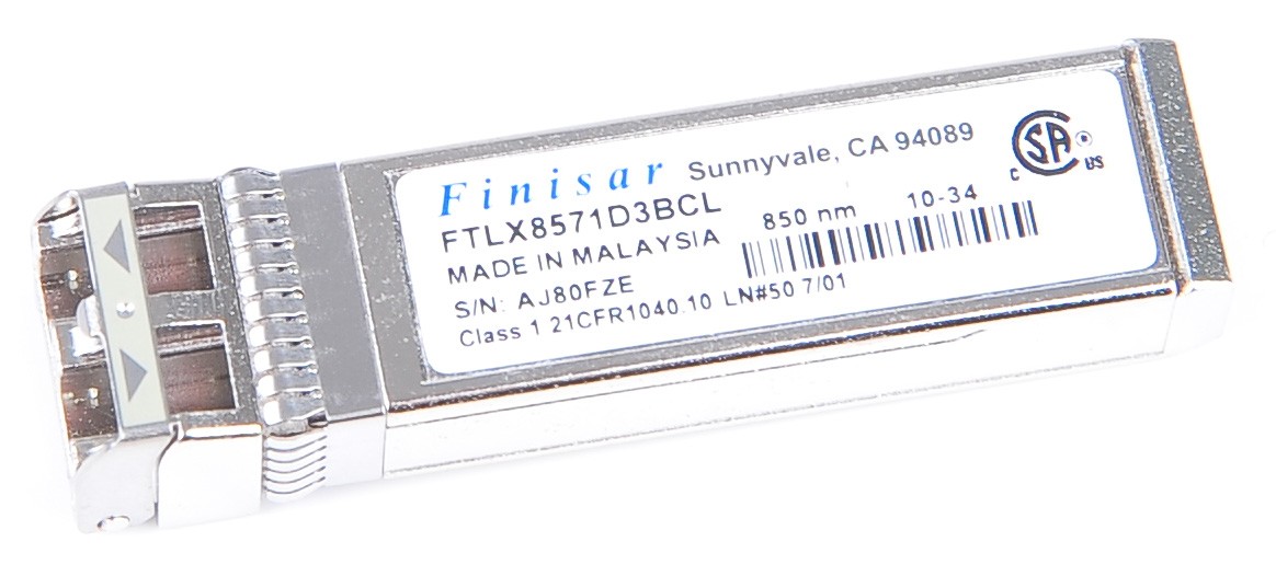 Finisar FTLX8571D3BCL 10 Gbit/s 850 nm SFP+ Transceiver